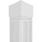 Ekena Millwork Craftsman Classic Square Non-Tapered Cedar Park Fretwork Column w/ Standard Capital & Standard Base CC1010ENCRPCSCS - alternate 5